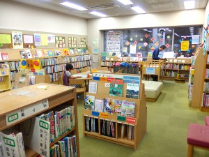 上北沢図書館(館内)