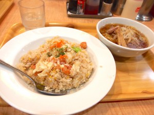 CHINESE笑店(海老マヨネーズチャーハン+ラーメン1/2セット)